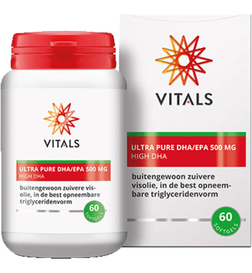 Vitals Ultra Pure Dha/Epa 500Mg (60 softgels)