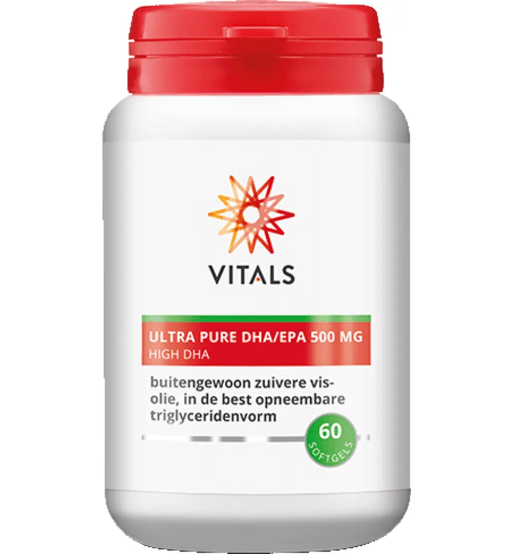 Vitals Ultra Pure Dha/Epa 500Mg (60 softgels) - image 2