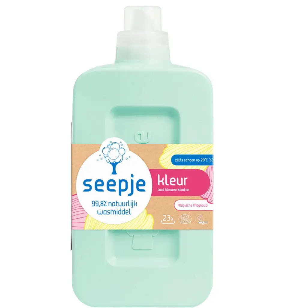 Seepje Vloeibaar Wasmiddel Kleur Magische Magnolia (1000 ml)