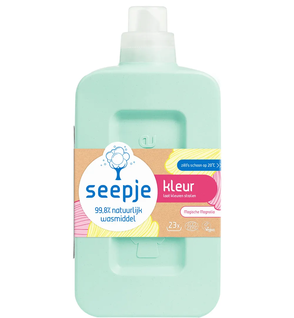 Seepje Vloeibaar Wasmiddel Kleur Magische Magnolia (1000 ml)