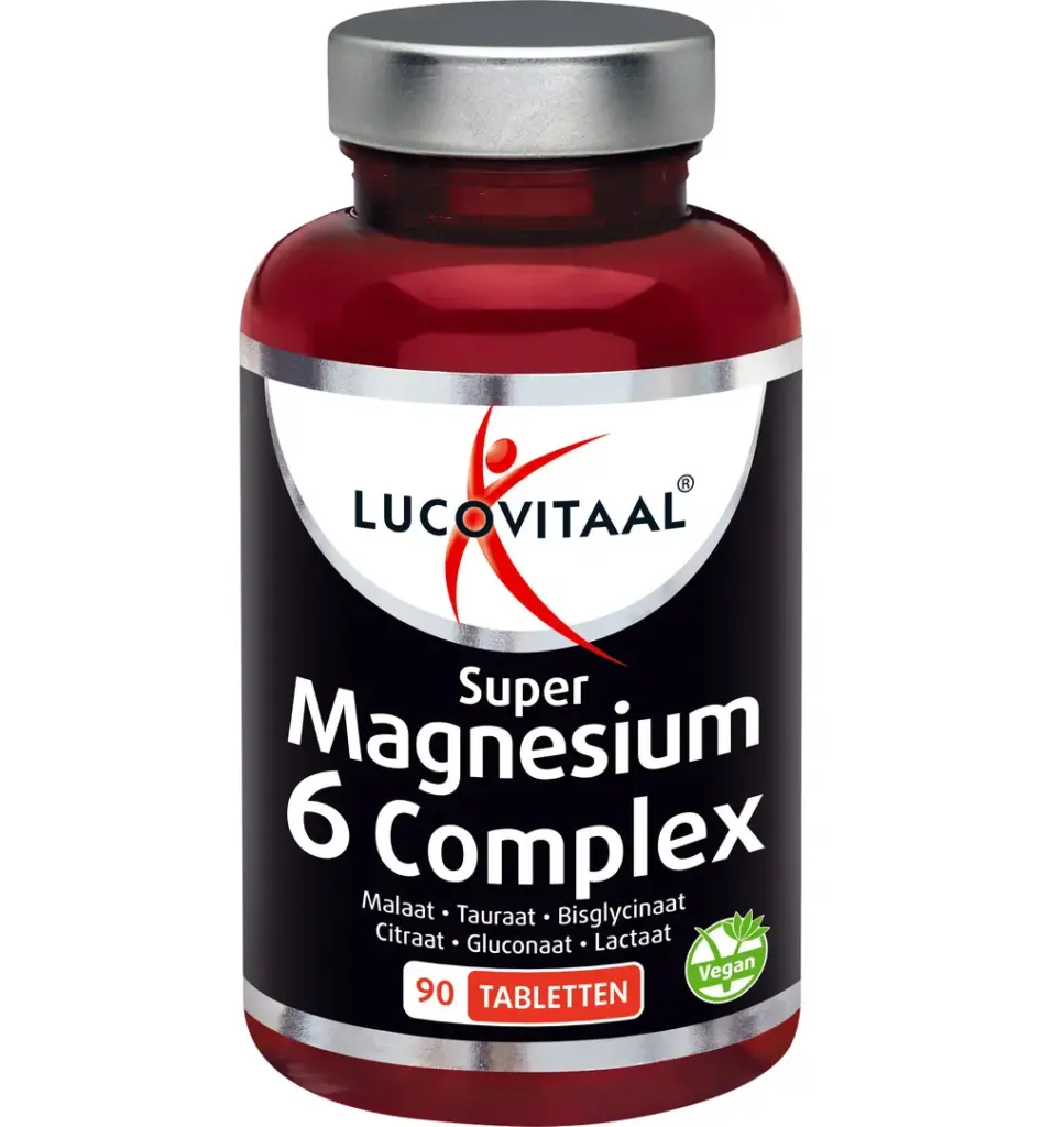 Lucovitaal Magnesium Super 6 Complex (90 tabletten)