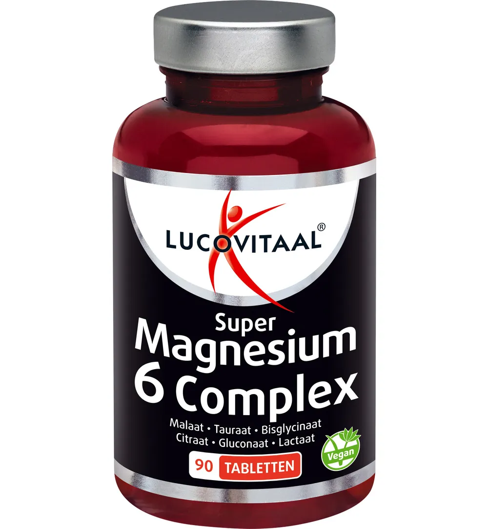 Lucovitaal Magnesium Super 6 Complex (90 tabletten)