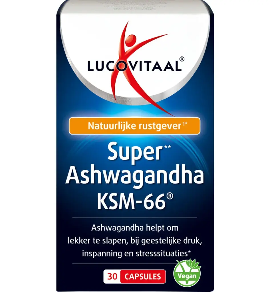 Lucovitaal Ashwagandha Ksm-66 Super (30 capsules)