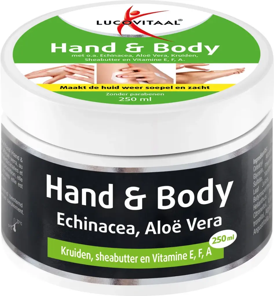 Lucovitaal Hand & Body Crème (250 ml)