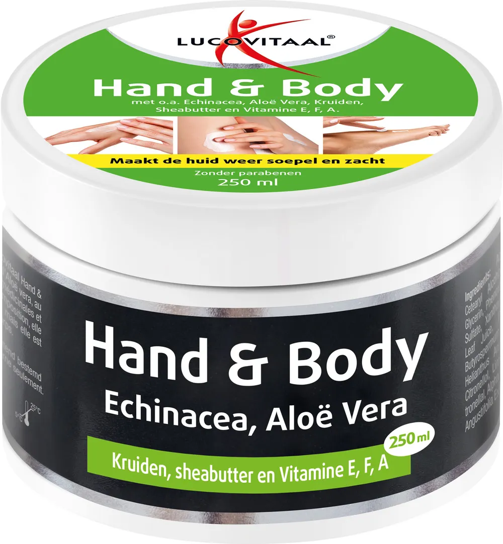Lucovitaal Hand & Body Crème (250 ml)