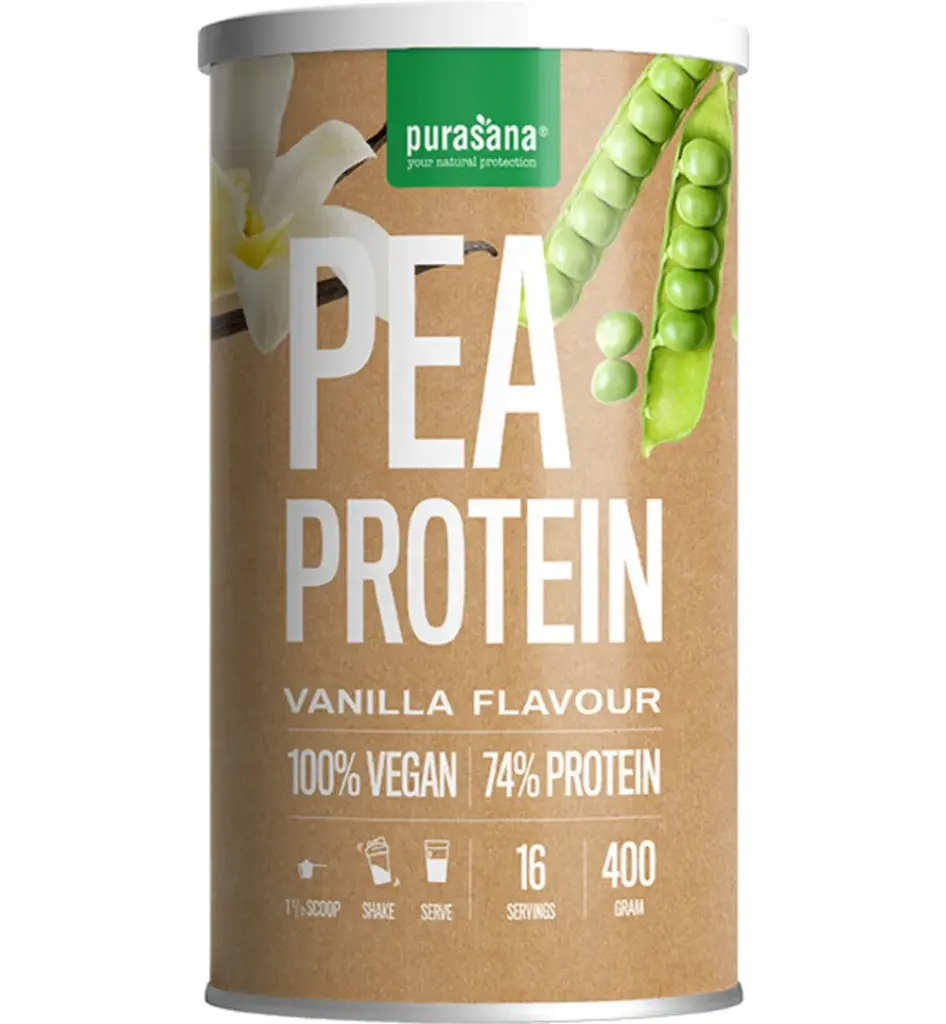 Purasana Vegan Protein Pea 74% (400 gr)