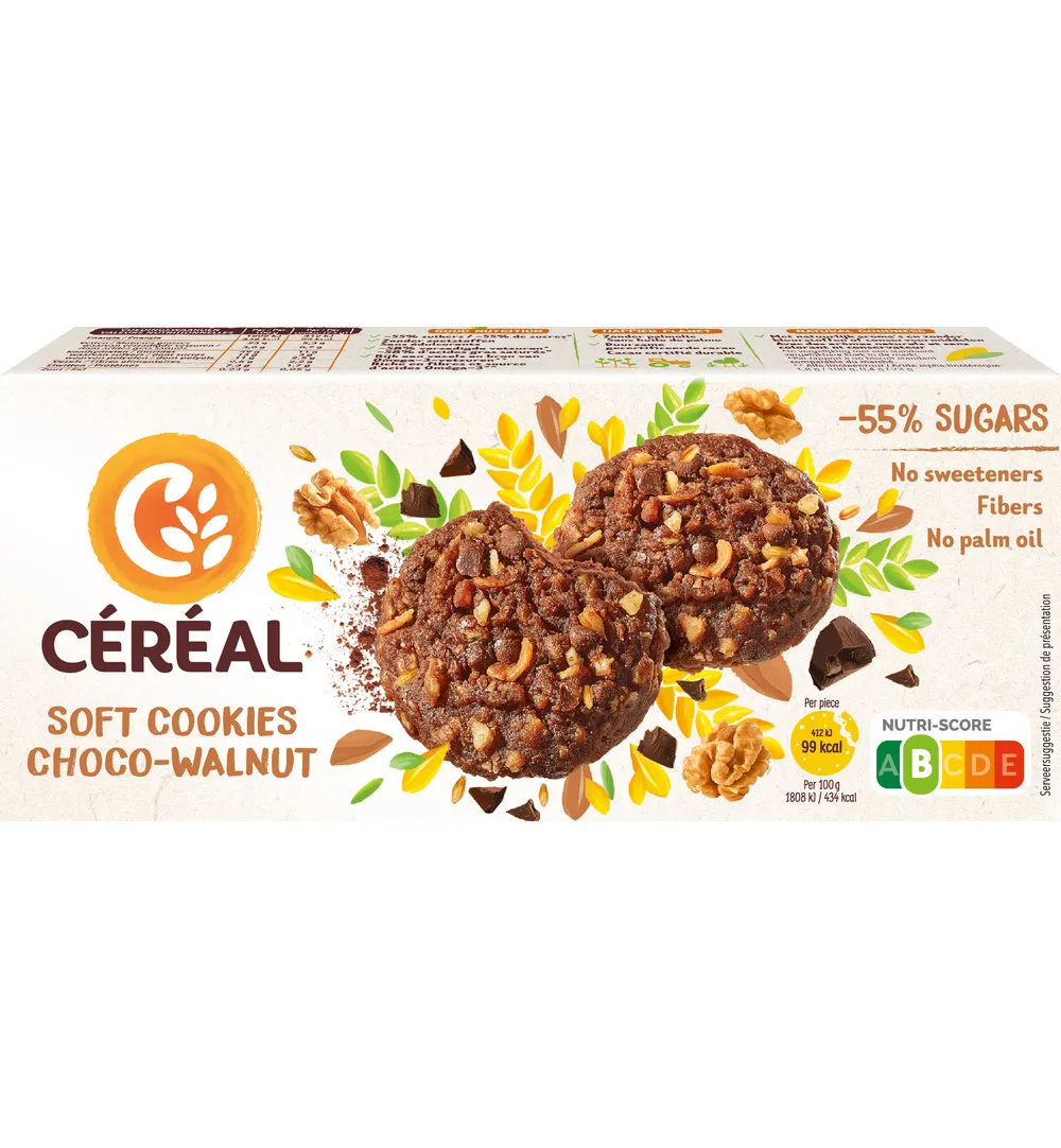Céréal Soft Cookies Choco Walnut (138 gr)