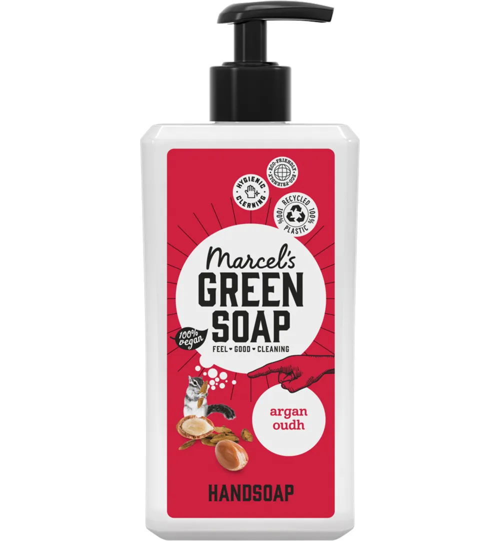 Marcel's Green Soap Handzeep Argan & Oudh (250 ml)