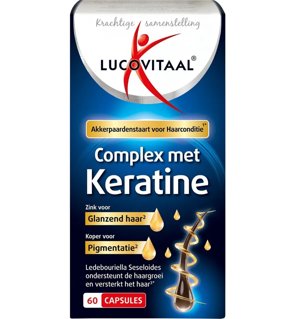 Lucovitaal Keratine Complex (60 capsules)