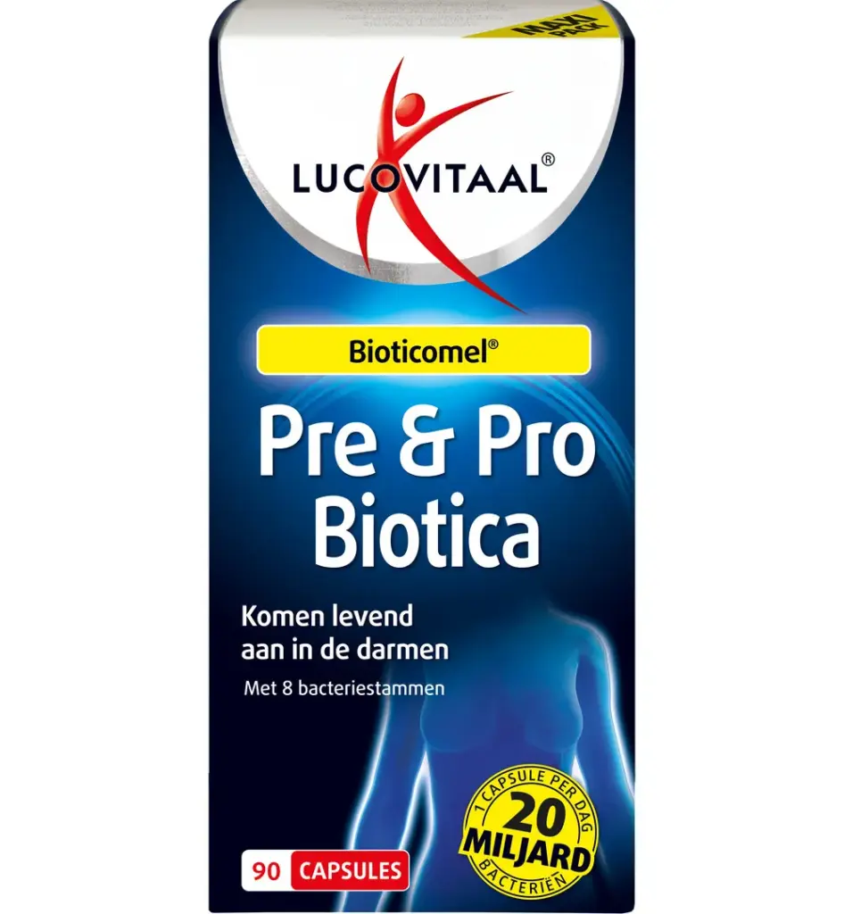 Lucovitaal Pre & Probiotica (90 capsules)