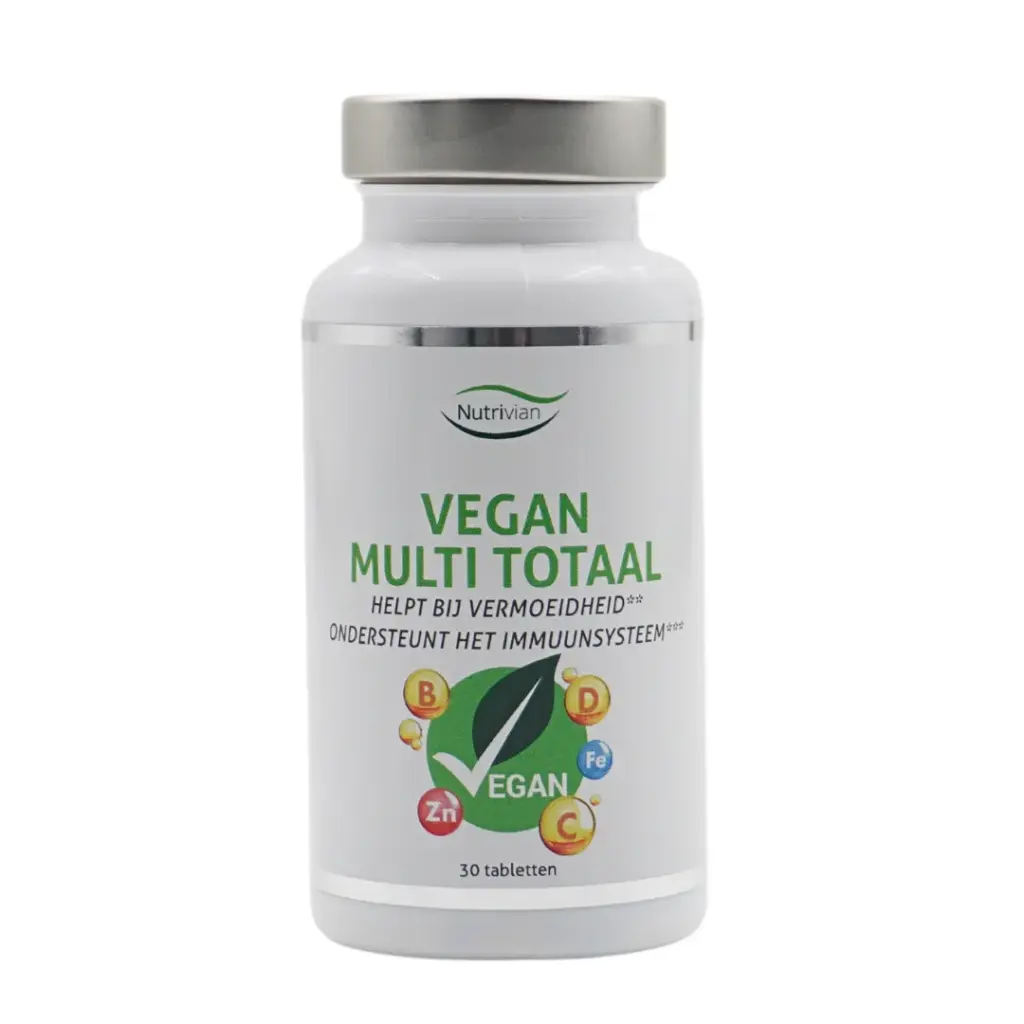 Nutrivian Vegan Multi Totaal (30 tabletten)
