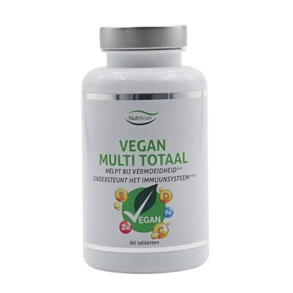 Nutrivian Vegan Multi Totaal (60 tabletten)