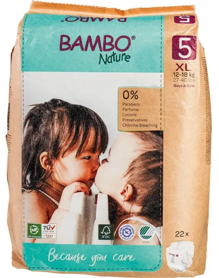Bambo Nature Luiers 5 (22 stuks)