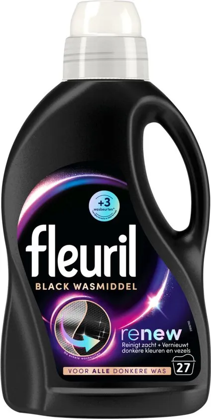 Fleuril Wasmiddel Renew Black (1350 ml)