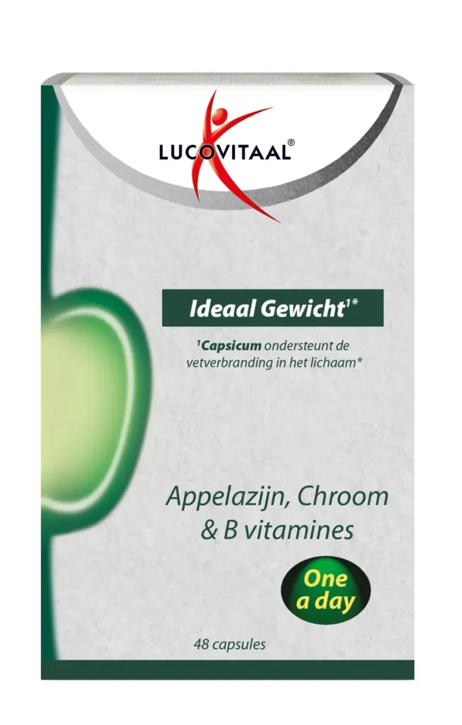 Lucovitaal Ideaal Gewicht Appelazijn (48 capules)
