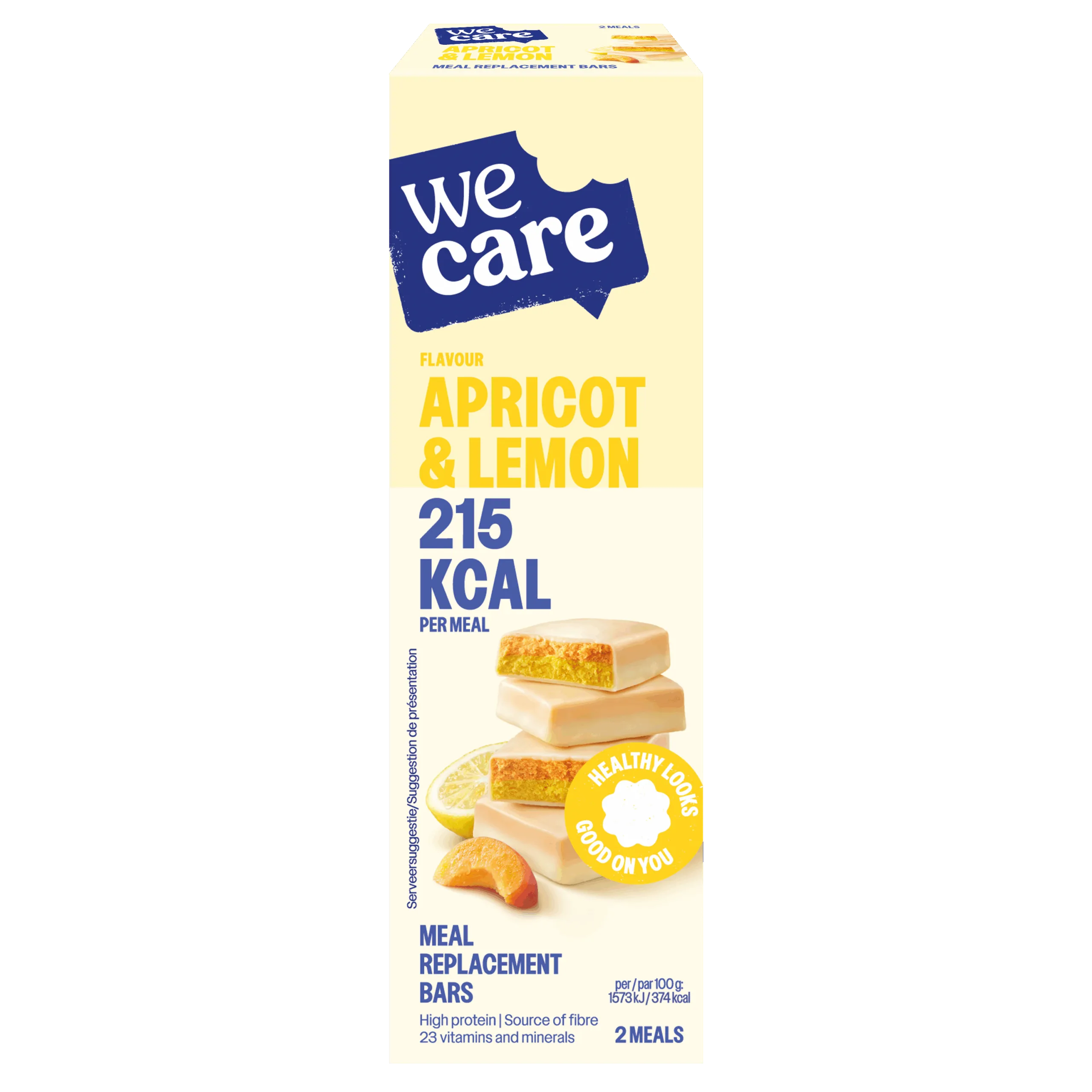 WeCare Bars apricot lemon (116 gr)