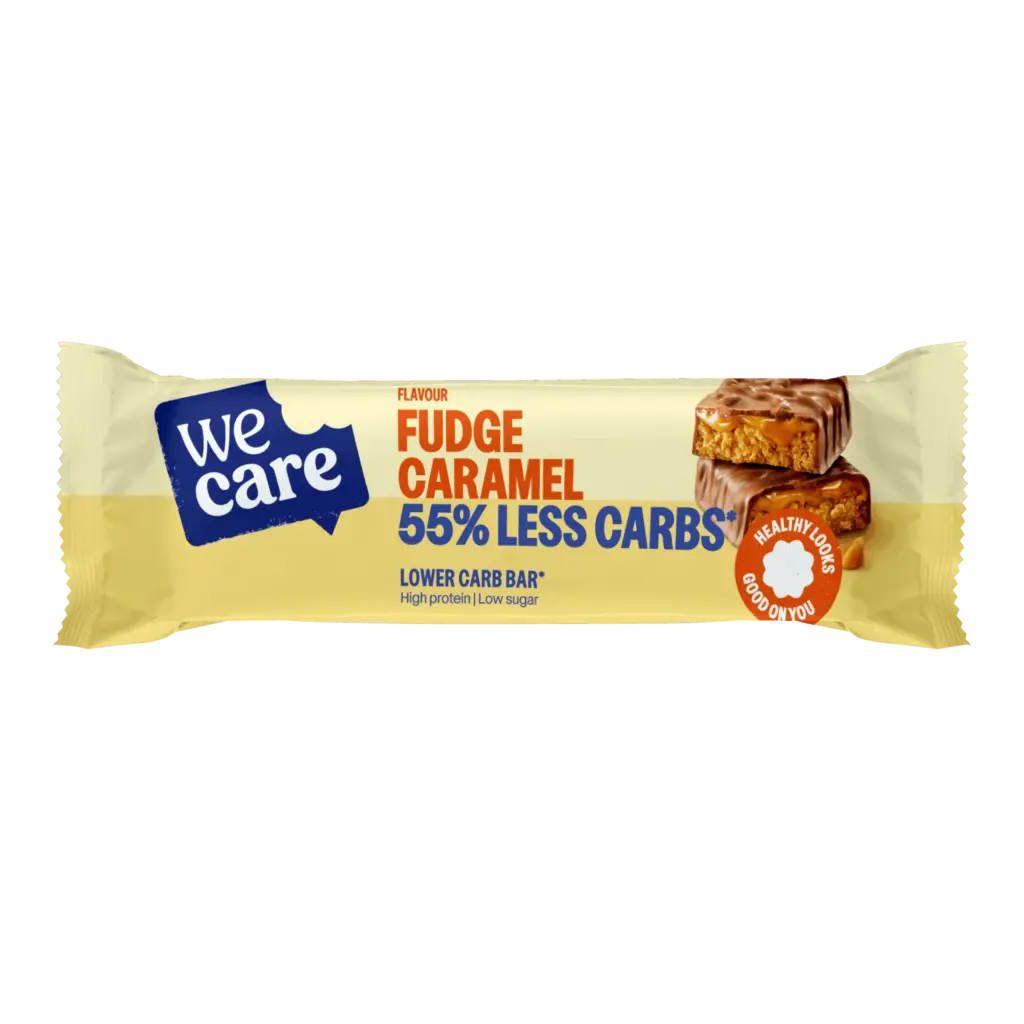 WeCare Bar fudge caramel (60 gr)