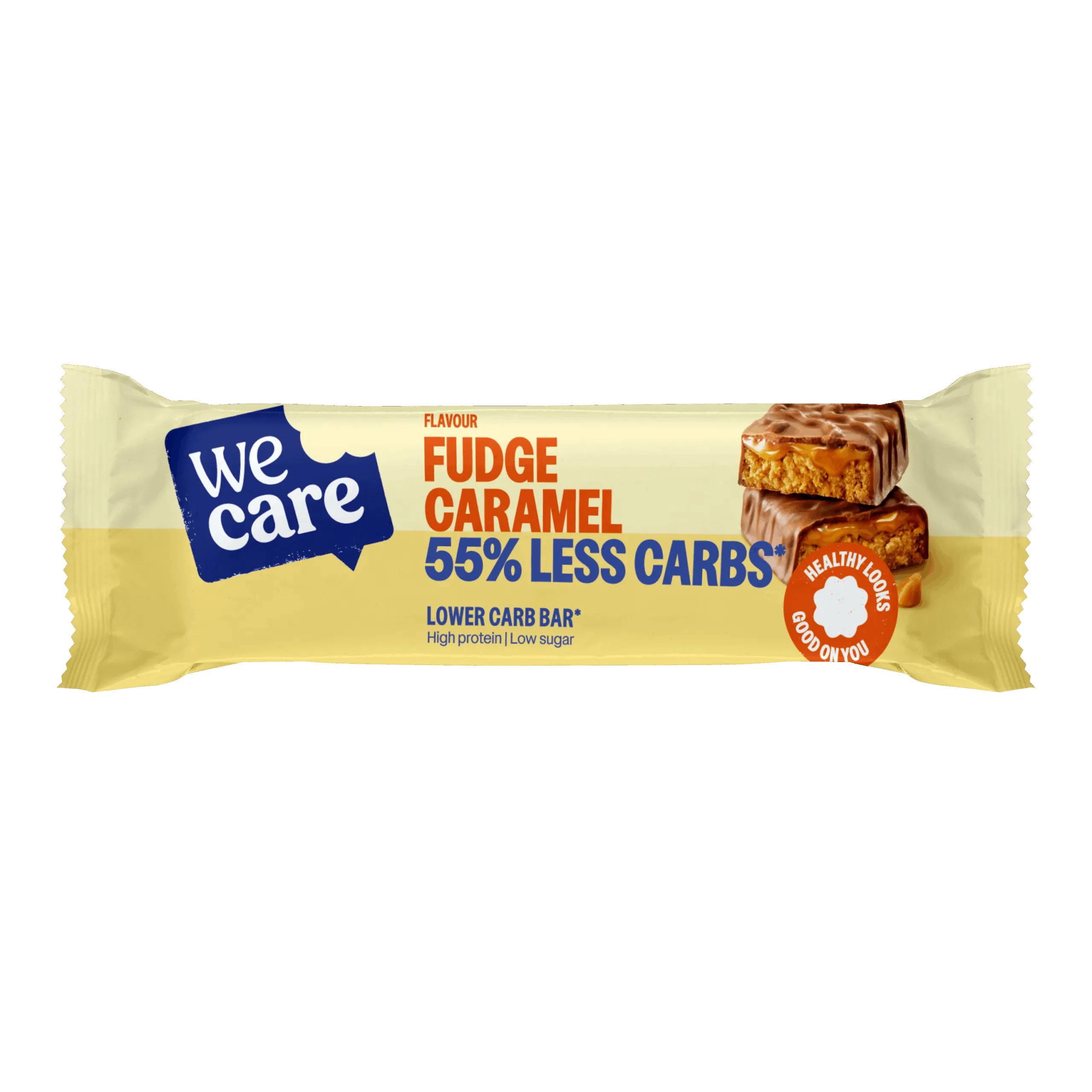 WeCare Bar fudge caramel (60 gr)