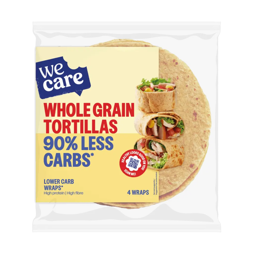 WeCare Tortillas wholegrain (160 gr)