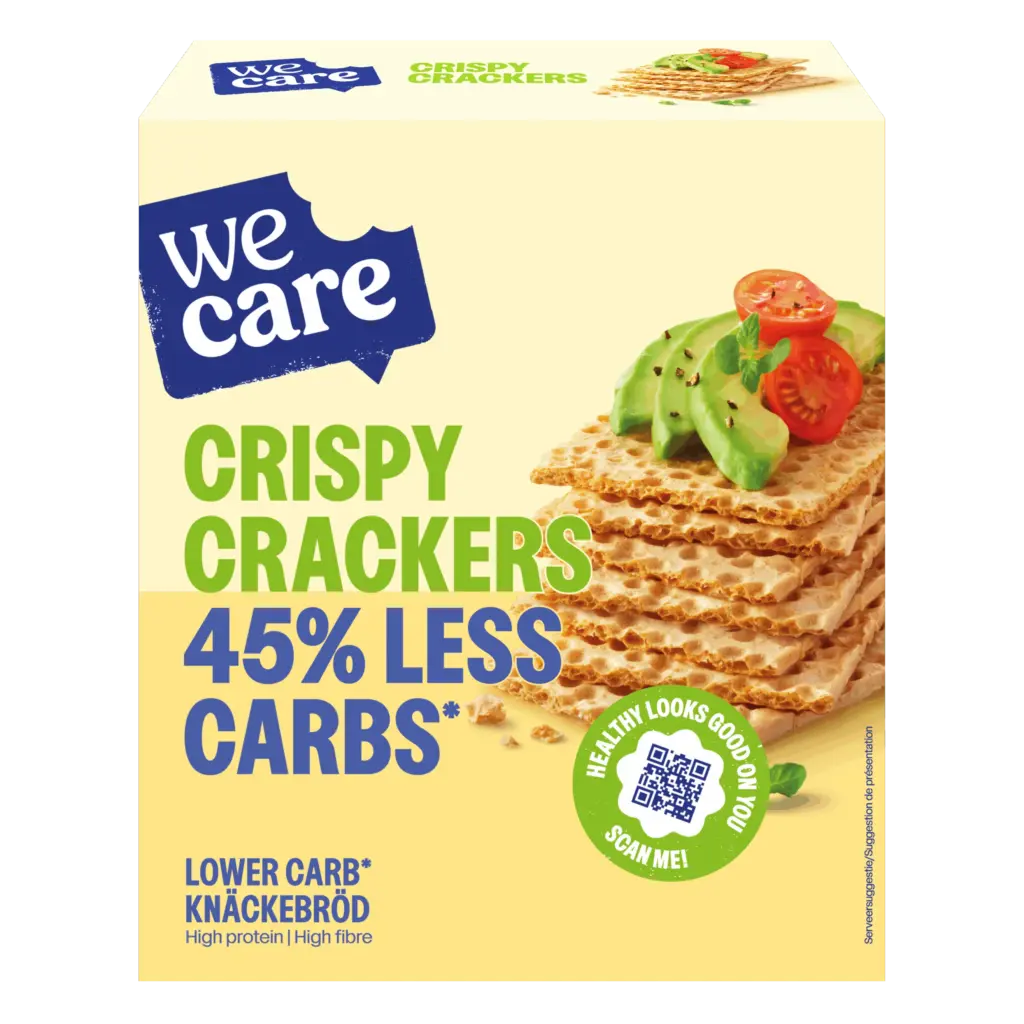 WeCare Crispy crackers (100 gr)