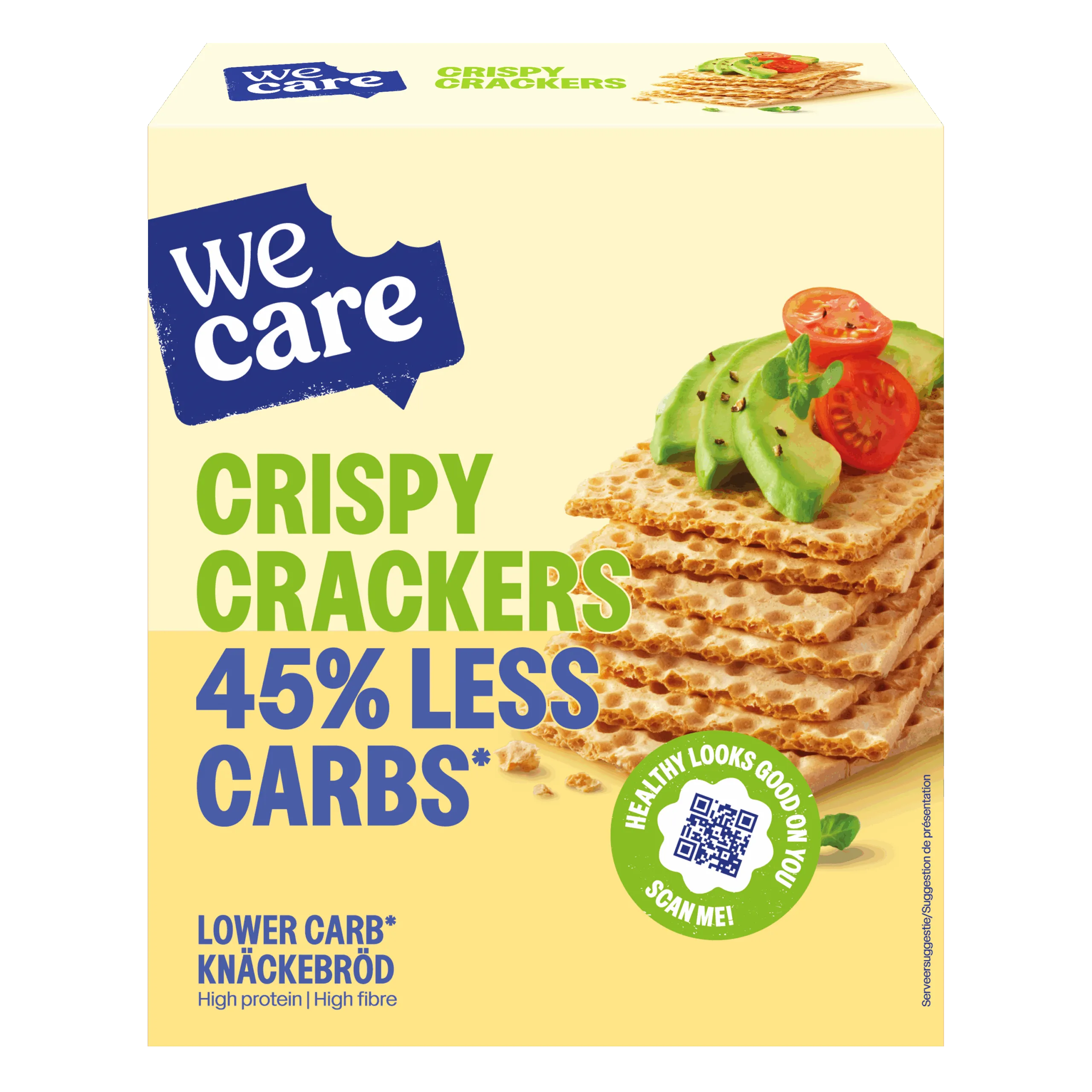 WeCare Crispy crackers (100 gr)