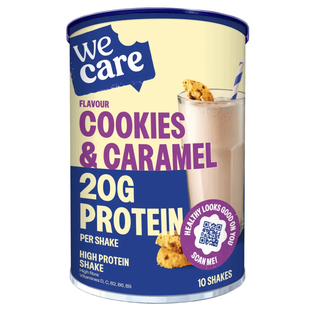WeCare Shake cookies & caramel (340 gr)