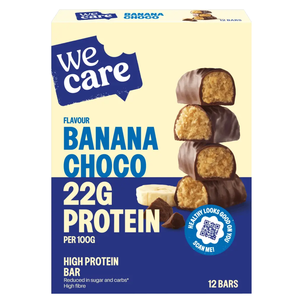 WeCare Bars choco banana (12 stuks)