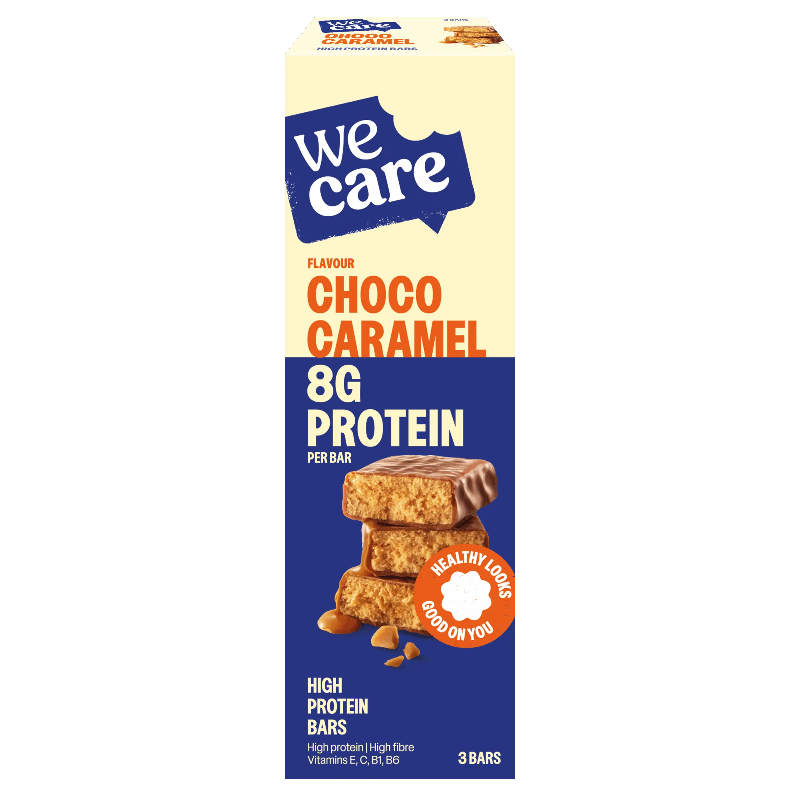 Wecare Bars Choco Caramel (3 Pack)