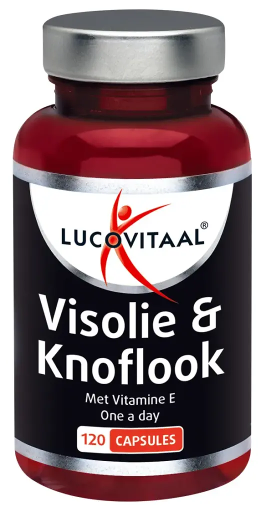 Lucovitaal Visolie & Knoflook (120 capsules)