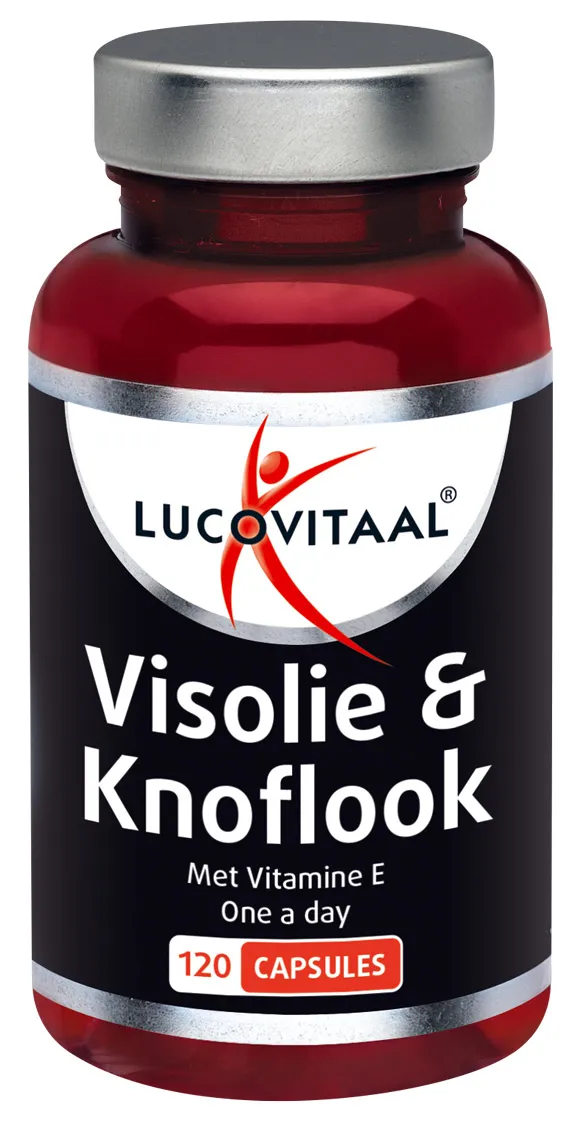 Lucovitaal Visolie & Knoflook (120 capsules)