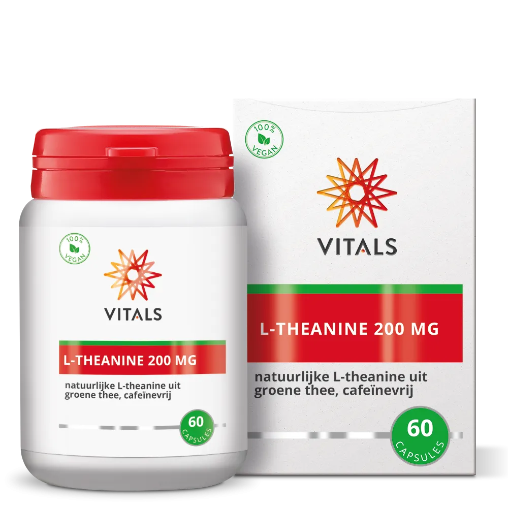 Vitals L-theanine 200 mg (60 capsules)