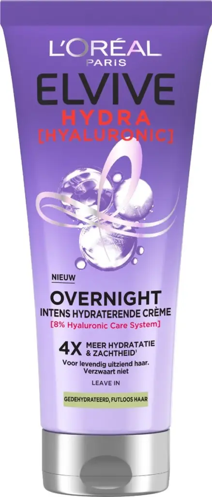 L'Oréal Elvive Hydra Hyaluronic Overnight Cream (200 ml)