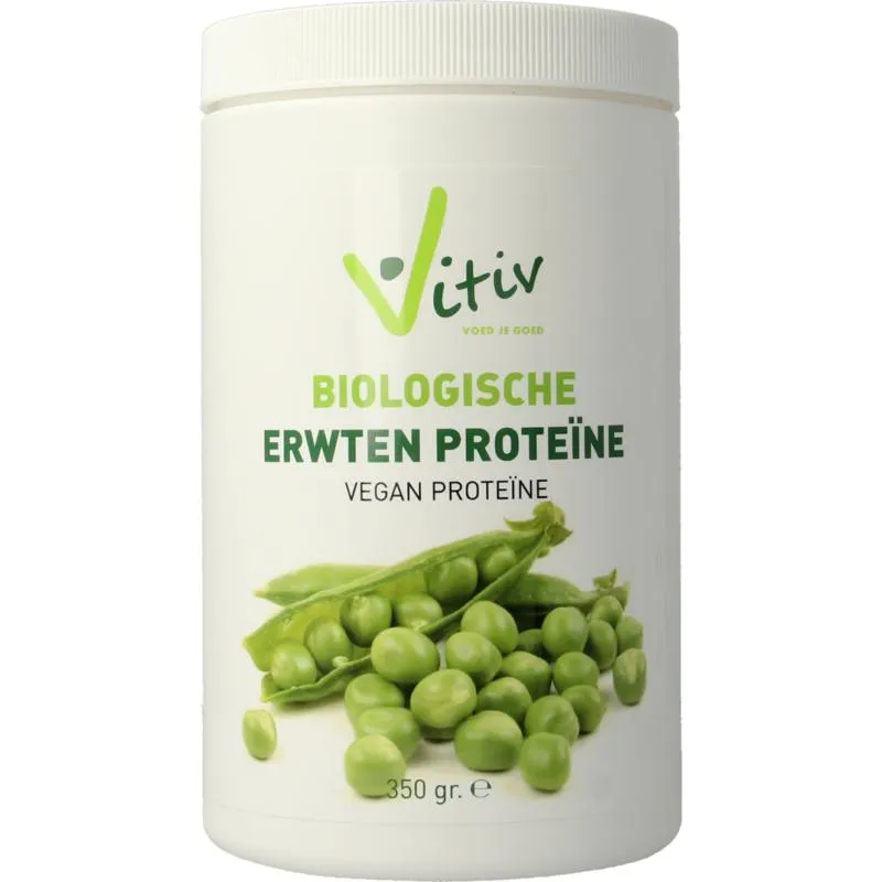 Vitiv Erwten Proteine 80% Vegan Bio (350 gr)
