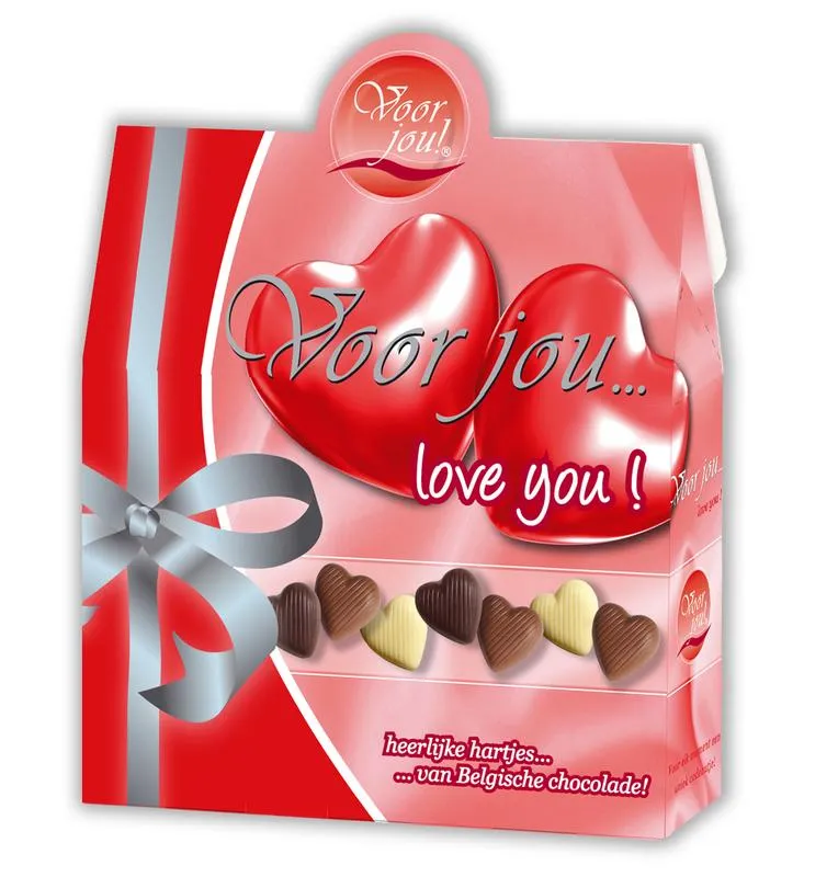Voor Jou! Cadeaudoosje Love You (100 gr)