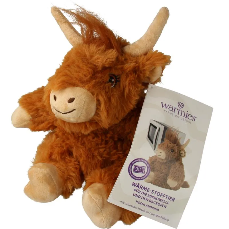 Warmies Schotse Hooglander (1 stuk)