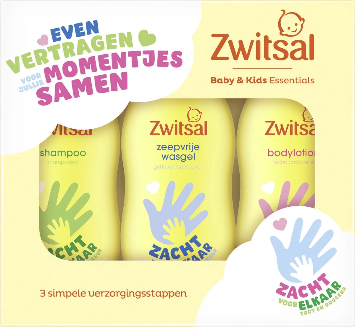 Zwitsal Essentials 3 x 220ml (1 set)