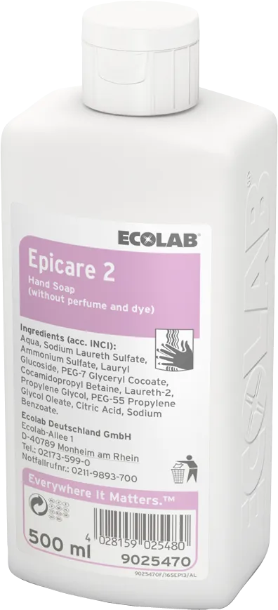 Ecolab Persoonlijke Hygiëne Epicare 2 (500 ml)