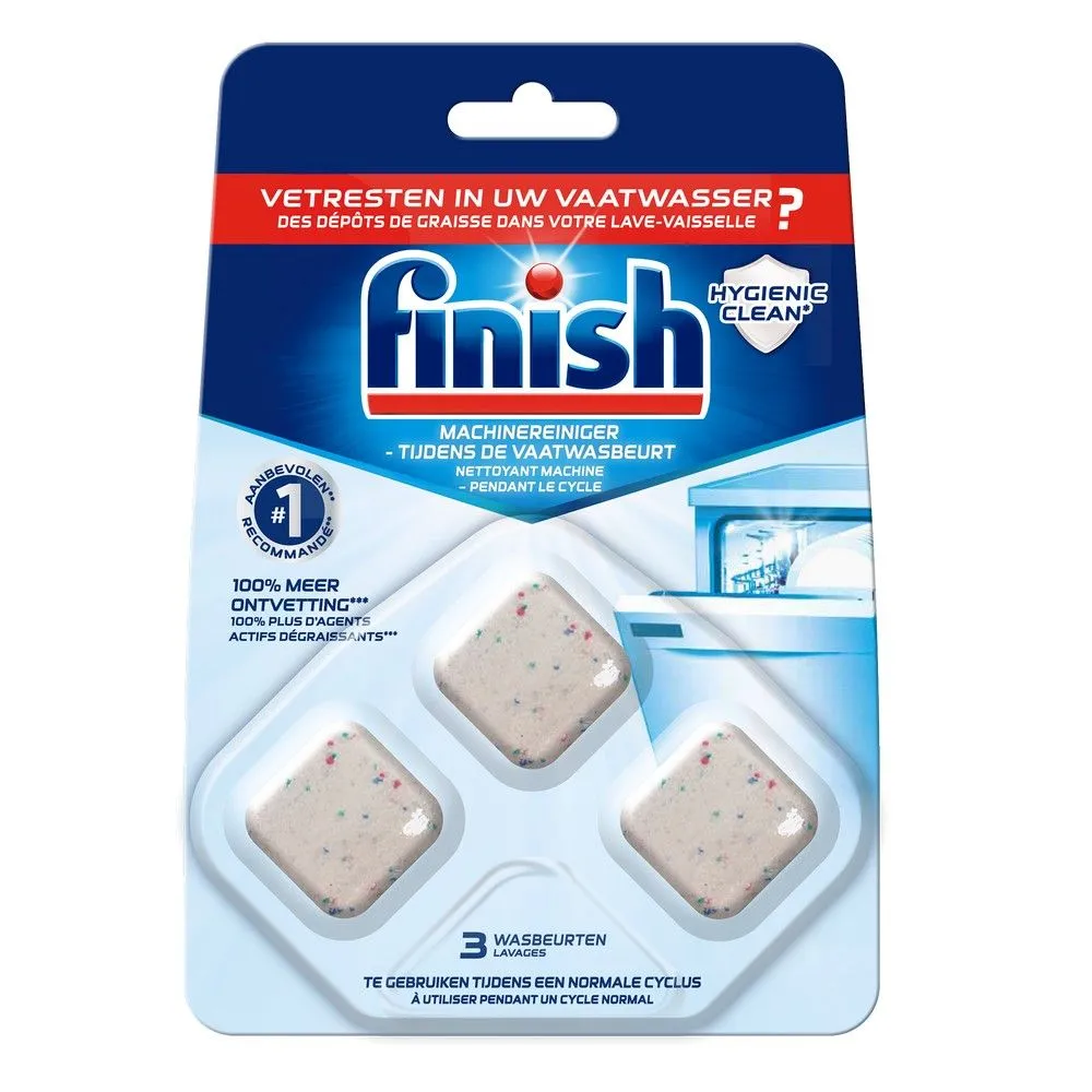 Finish Machinereiniger Hygiene (3 x 17 gr)