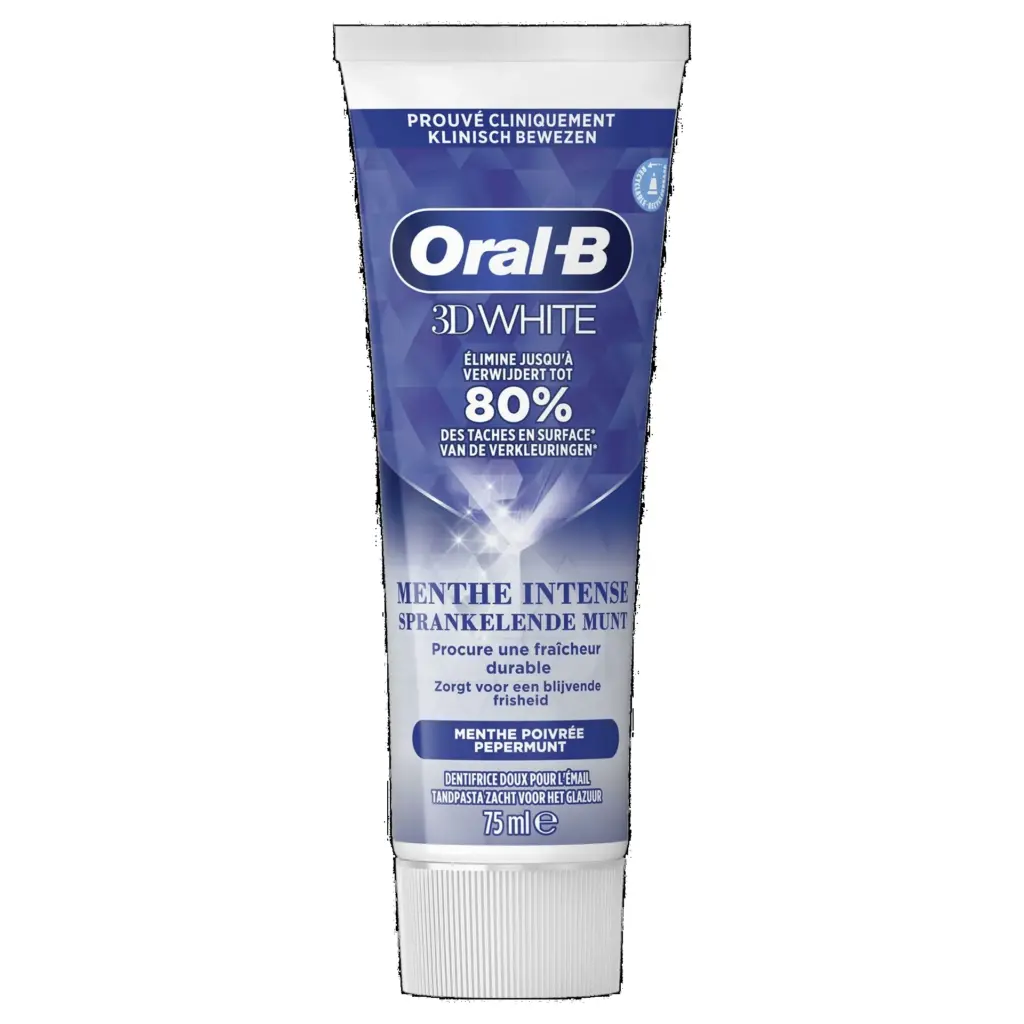 Oral B Tandpasta 3D White Sparkling Mint (75 ml)