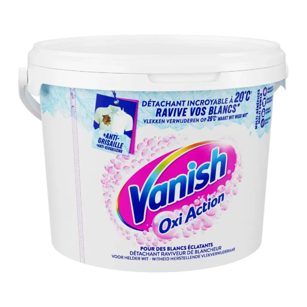 Vanish Wasbooster Poeder Oxi Action Whitening (2700 gr)