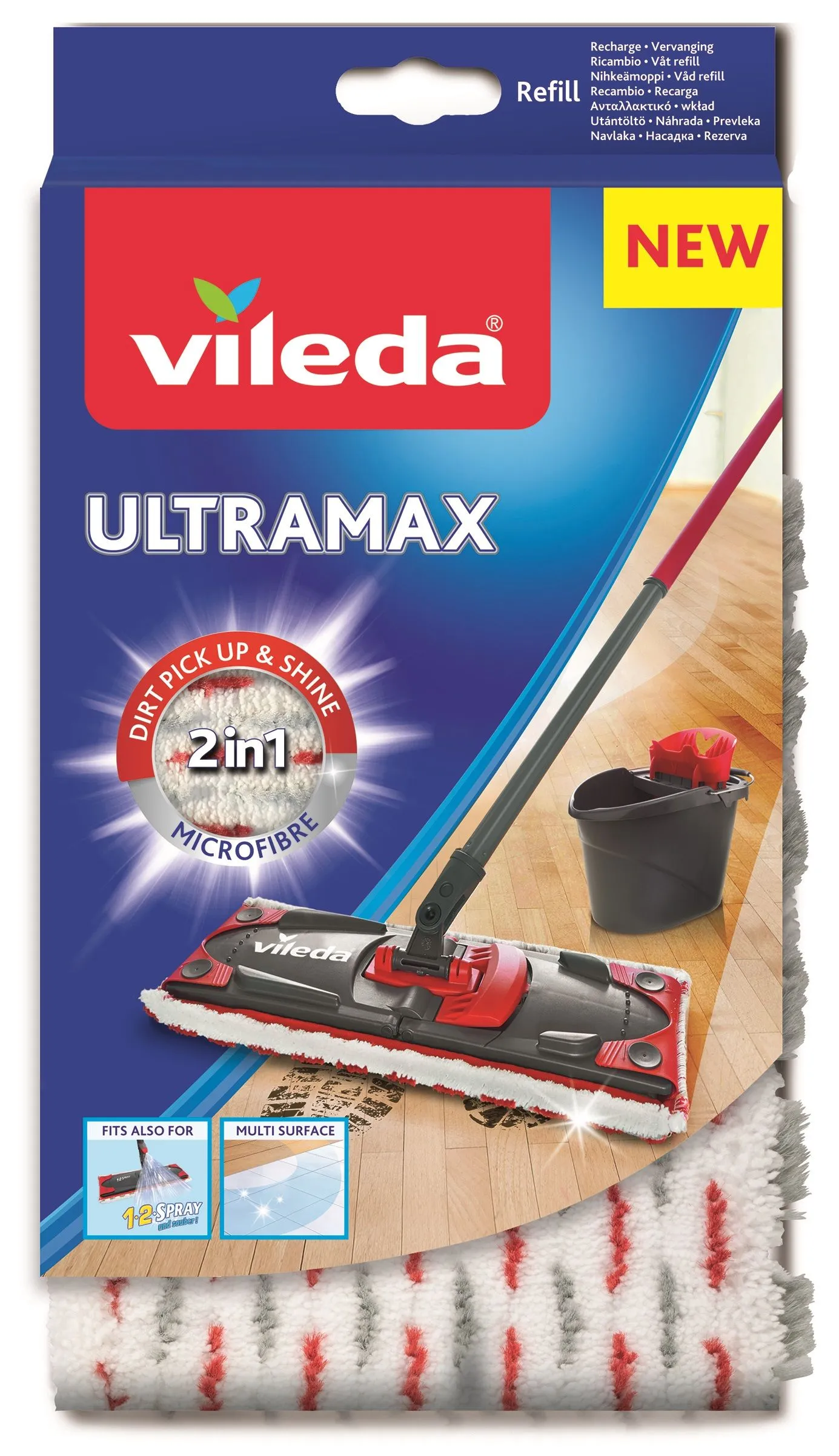 Vileda Ultramax Power Vervanging (1 stuk)