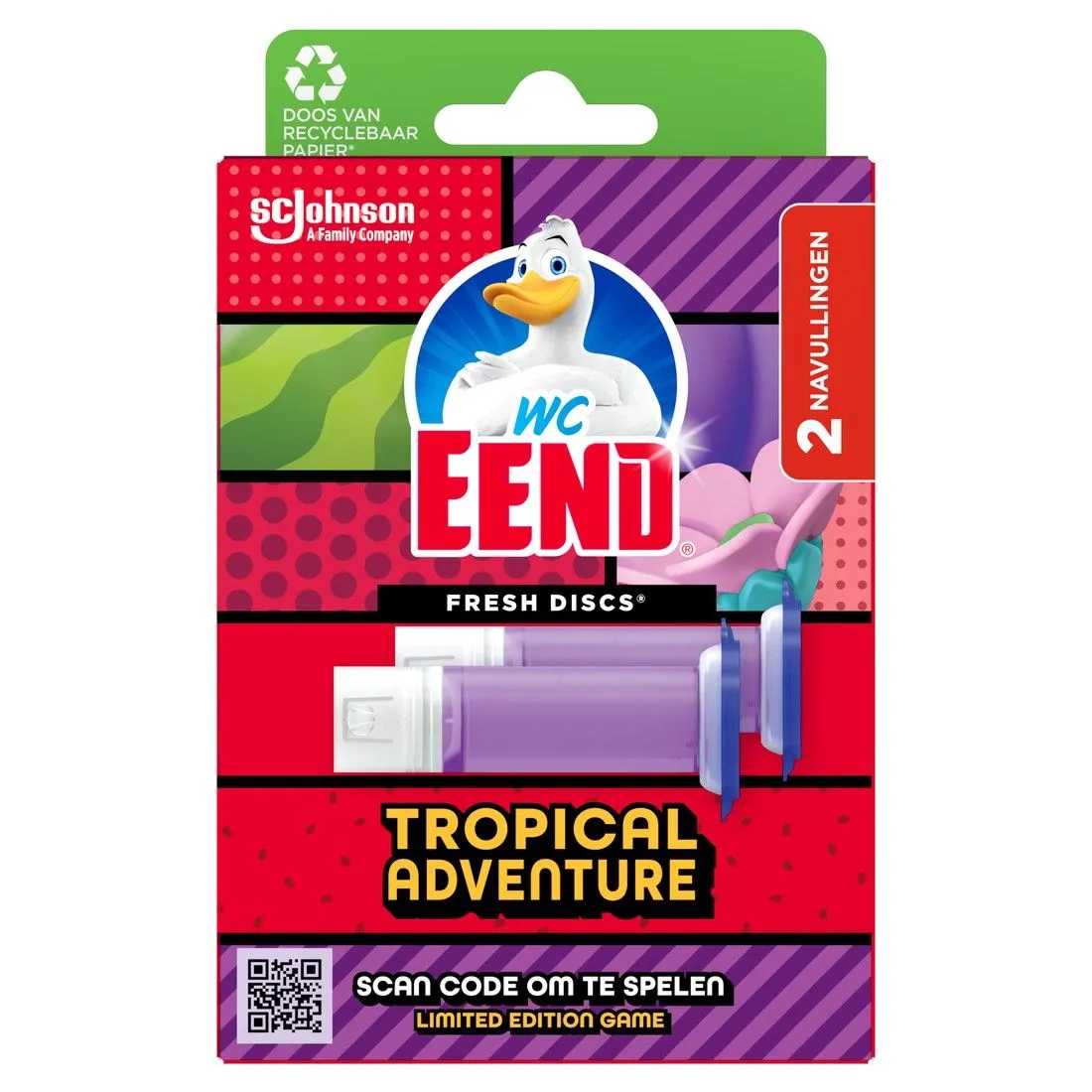 Wceend Fresh Discs Navul Duo Tropical Adventure (72 ml)