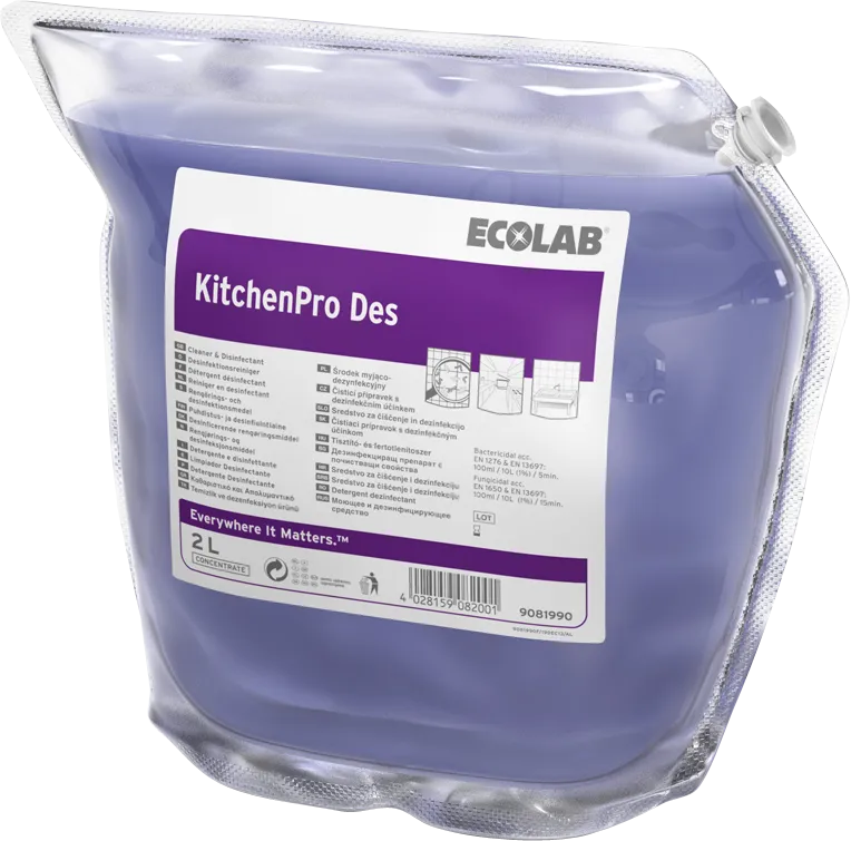 Ecolab Keukenhygiëne Kitchenpro Des (2000 ml)