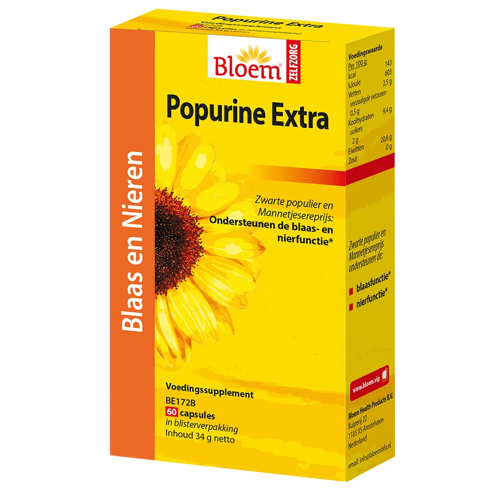 Bloem Popurine extra (60 capsules)