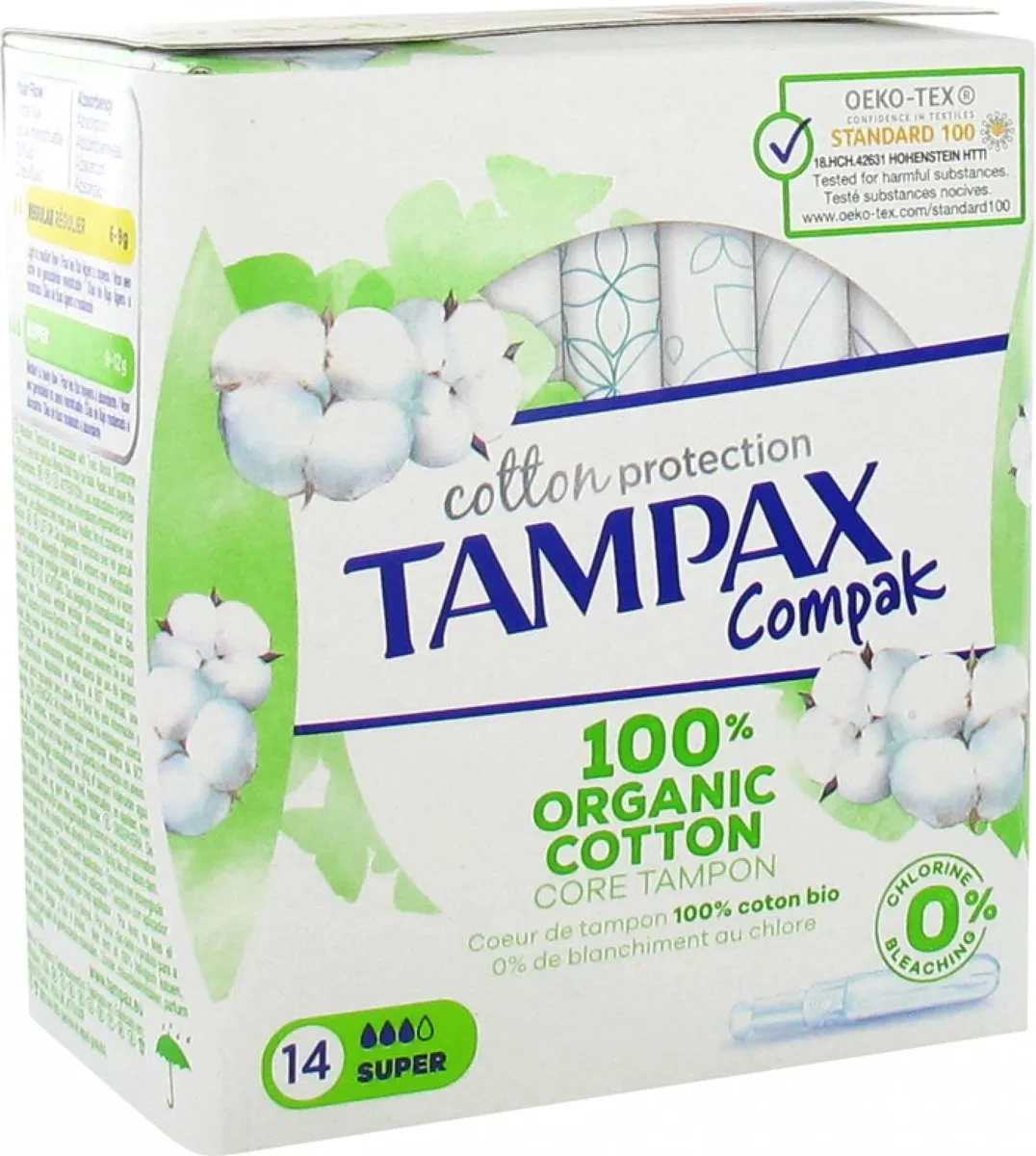 Tampax Cotton Protection Super (14 stuks)