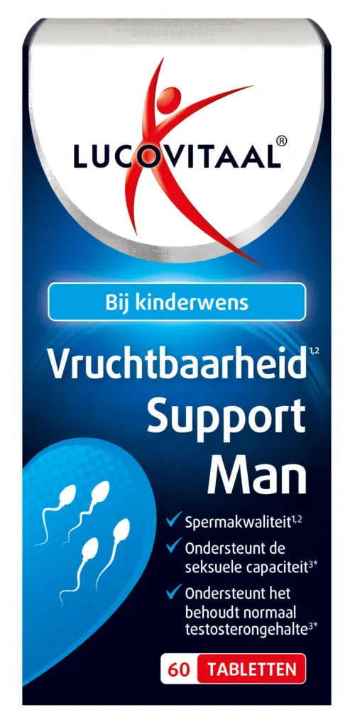 Lucovitaal Vruchtbaarheid Support Man (60 tabletten)
