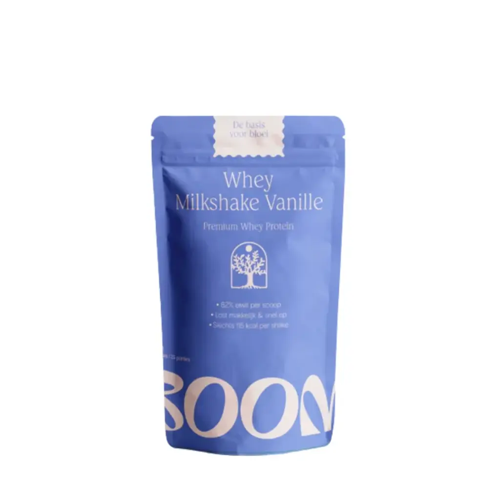 Boom Nutritions Whey Milkshake Vanille (750 gr)