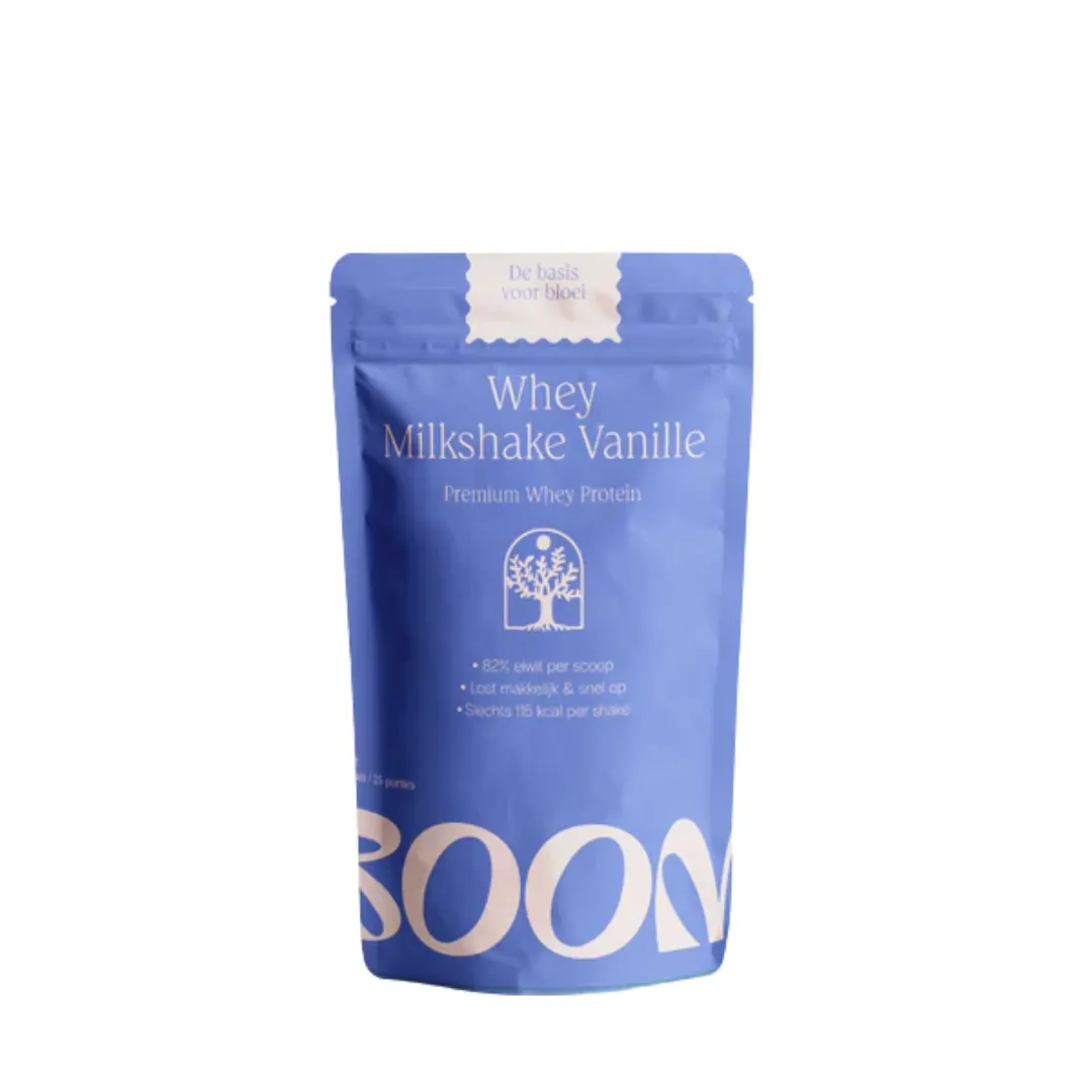 Boom Nutritions Whey Milkshake Vanille (750 gr)