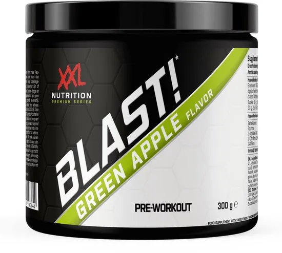XXL Nutrition Blast Pre Workout green Apple (300 gr)