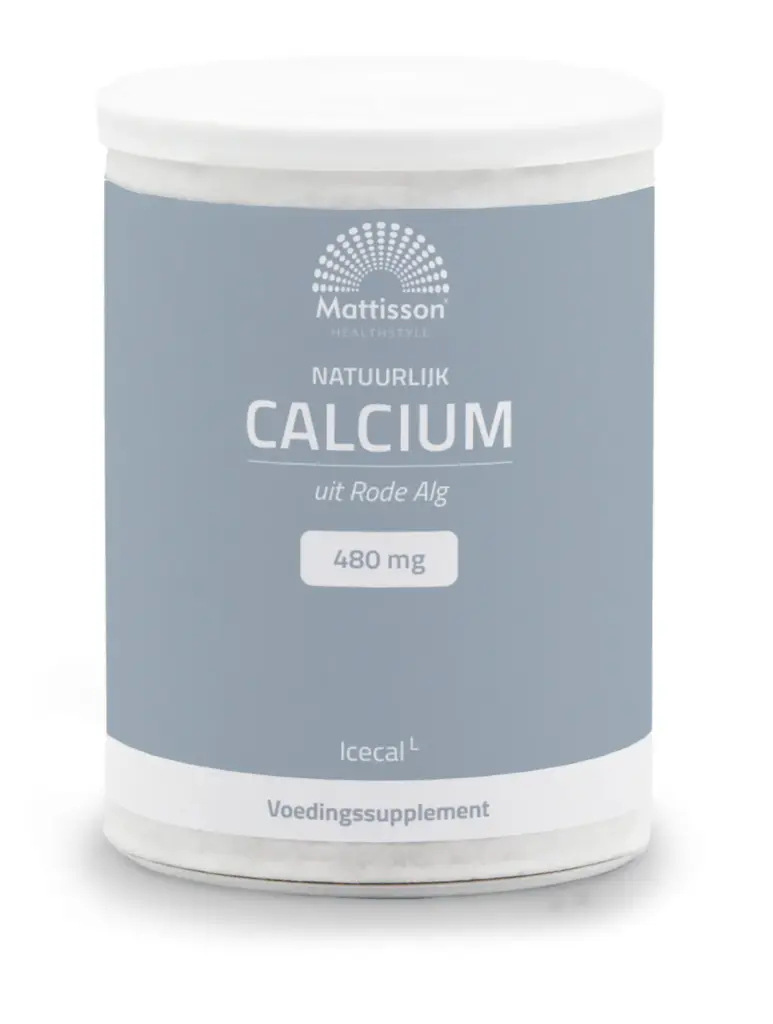 Mattisson Natuurlijk Calcium Icecal 480 mg (150 gr)